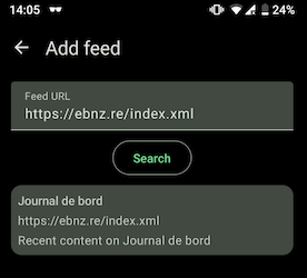 Feeder notifications 2